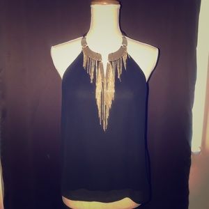 Women’s Black Sleeveless Top